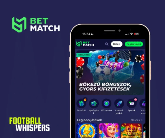 Betmatch HU mobil felület biztonsági beállításokkal
